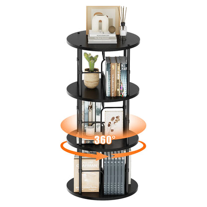 3-5 Tier SpinningBookshelf Tower 360°
